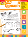 Daily Geography Practice, Grade 4