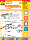 Daily Geography Practice, Grade 2