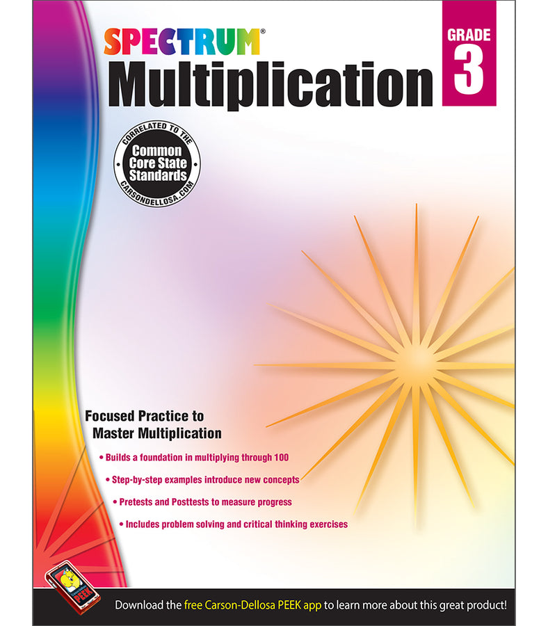 Spectrum Multiplication Grade 3