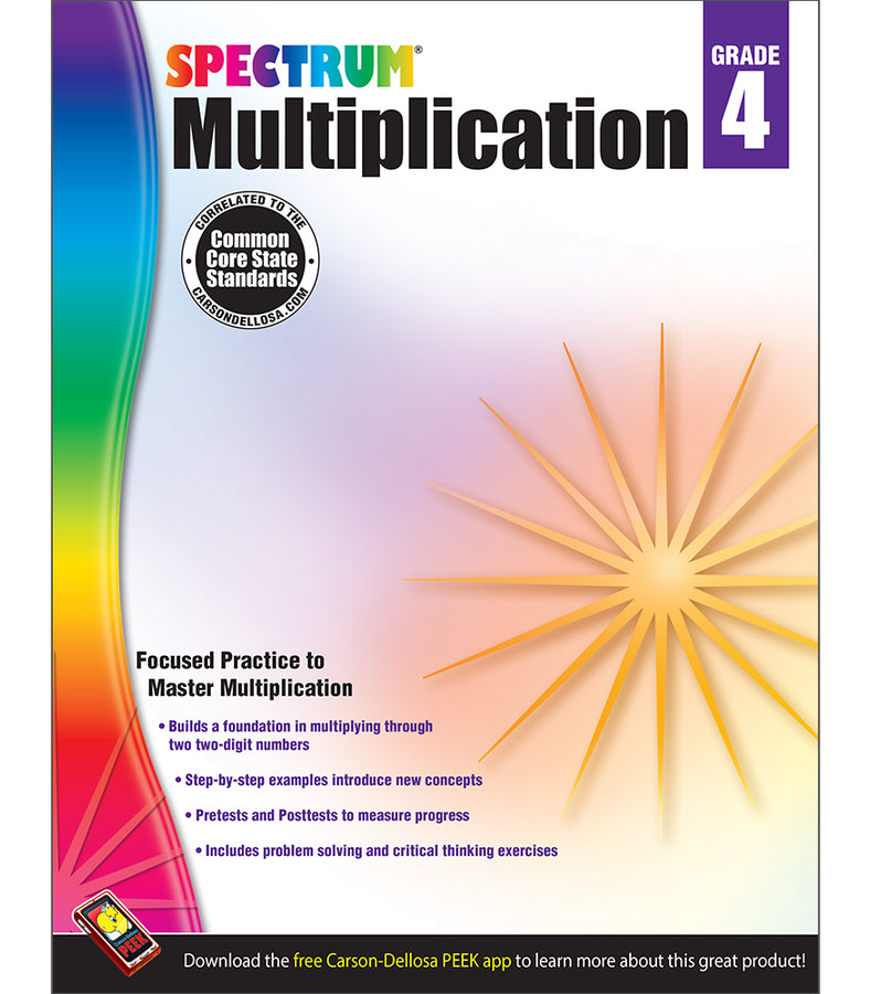 Spectrum Multiplication Grade 4