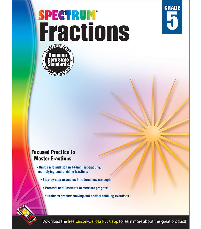 Spectrum Fractions Grade 5