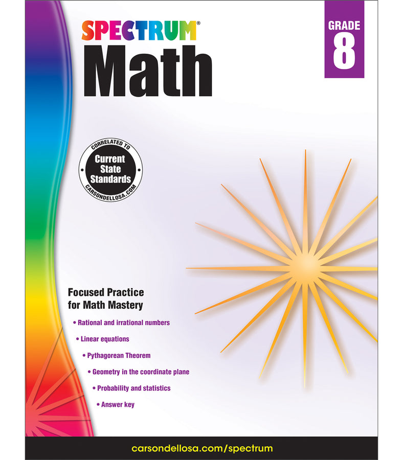 Spectrum Math Grade 8 (2015)