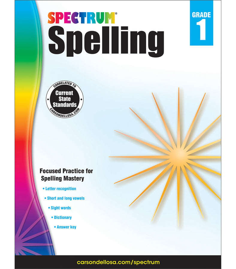 Spectrum Spelling Grade 1