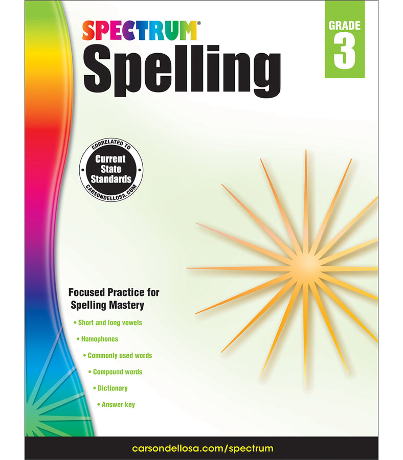 Spectrum Spelling Grade 3