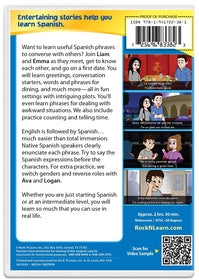 Conversational Spanish 2 DVD Set - Rock 'N' Learn