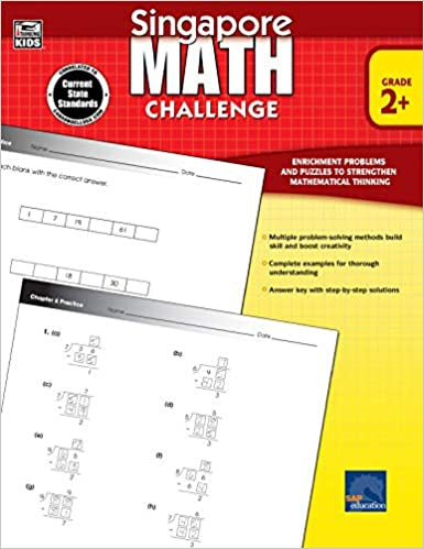 Singapore Math Challenge 2+  (Clearance - Limited Quantities)