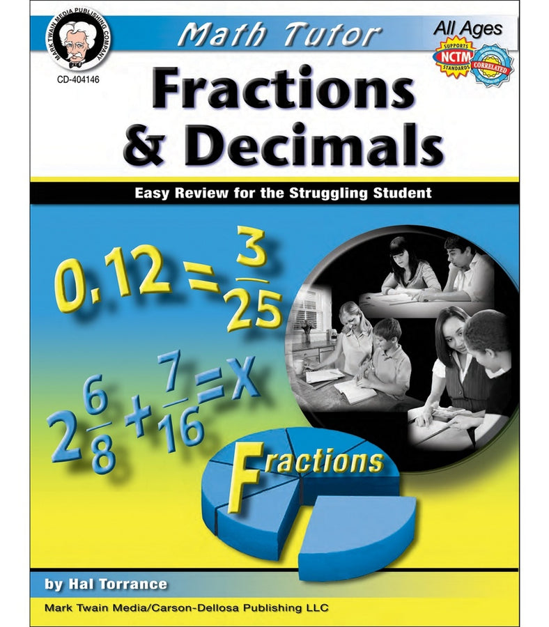 Math Tutor: Fractions and Decimals Resource Book