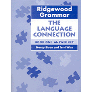 Ridgewood Grammar Book 1 Answer Key   (Limited Quantities)