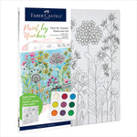 Watercolor Paint by Number Farmhouse Floral