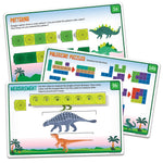 MathLink® Cubes Kindergarten Math Activity Set: Dino Time! Learning Resources