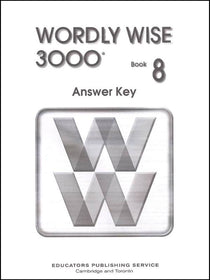 Wordly Wise 3000 Book 8 Answer Key