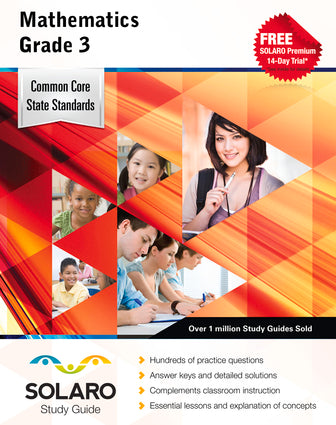 Common Core Mathematics Grade 3 (Solaro Study Guide)