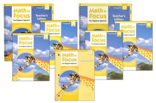 Math in Focus: The Singapore Approach Grade K Student Pack