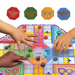 Fancy Pachisi Board Game - eeBoo