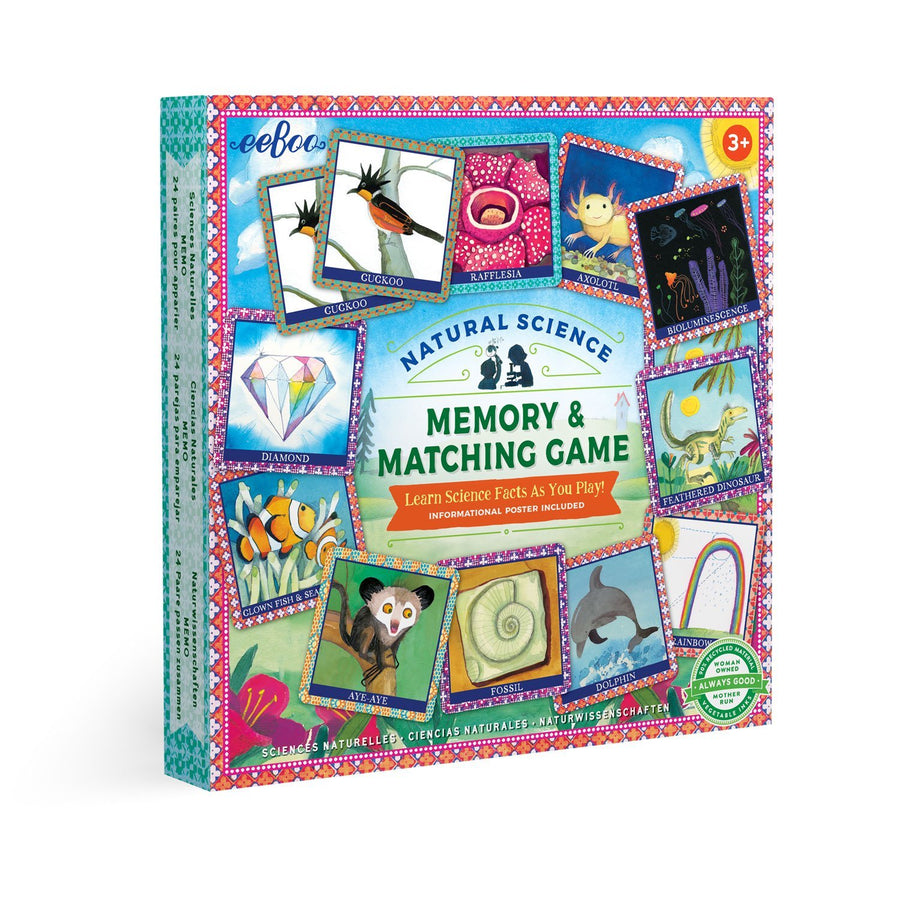 Natural Science Memory & Matching Game - eeBoo