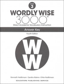 Wordly Wise 3000 Book 3 Key (4th Edition)