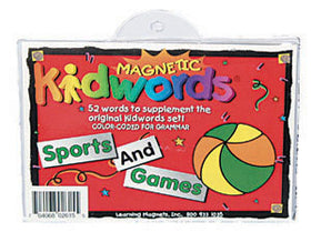 Magnetic Kidwords Sports & Games Magnets