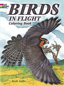 Birds in Flight Coloring Book