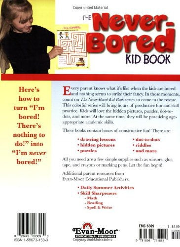 The Never-Bored Kid Book 2, Ages 6-7  Evan-Moor