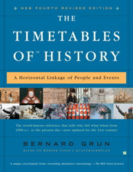 The Timetables of History -  A Horizontal Linkage of People and Events