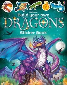 Usborne Build Your Own Dragons Sticker Book