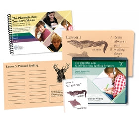 IEW The Phonetic Zoo Spelling Starter Set, Level A