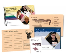 IEW The Phonetic Zoo Spelling Starter Set, Level B