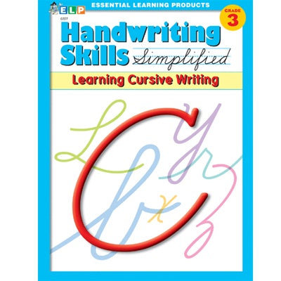 Handwriting Skills Simplified - Learning Cursive Writing Grade 3 (Zane ...