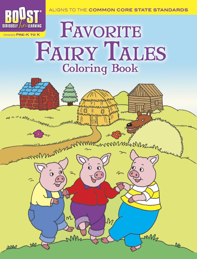 BOOST Favorite Fairy Tales Coloring Book