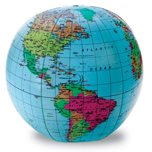 11" Inflatable Globe