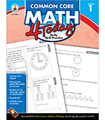 Common Core Math 4 Today Workbook Grade 1