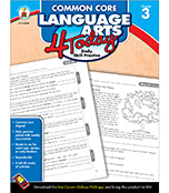 Common Core Language Arts 4 Today Workbook Grade 3