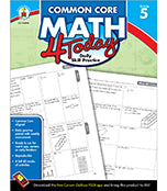 Common Core Math 4 Today Workbook Grade 5