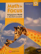 Math in Focus Grade K Extra Practice A