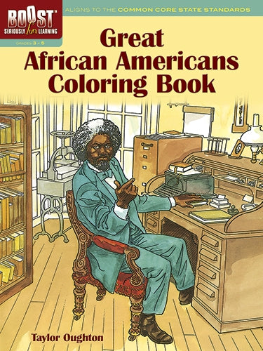 BOOST Great African Americans Coloring Book