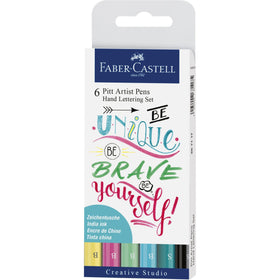 Pitt Artist Pen® Hand Lettering Set - Wallet of 6