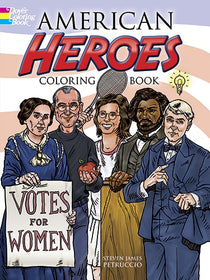 American Heroes Coloring Book