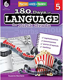 180 Days of Language for Fifth Grade - Teacher Created Materials