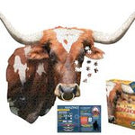 I AM Longhorn 550-Piece Puzzle