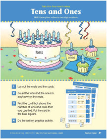 Follow Take It to Your Seat  Math Centers, Grade 1 Evan-Moor