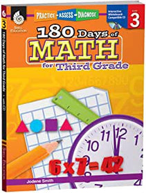 180 Day of Math for the Third Grade - Teacher Created Materials