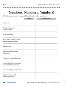 Take It To Your Seat Math Center Grade 4  Evan-Moor