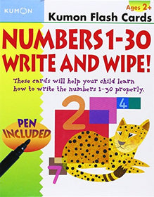 Kumon Numbers 1-30 Flash Cards