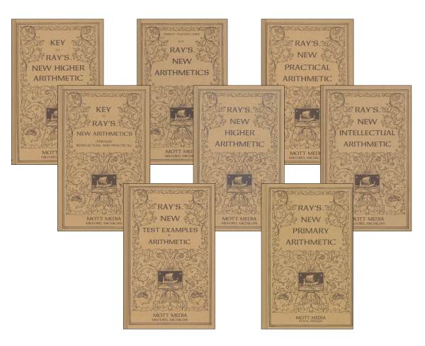 Ray's Arithmetic 8-Volume Set