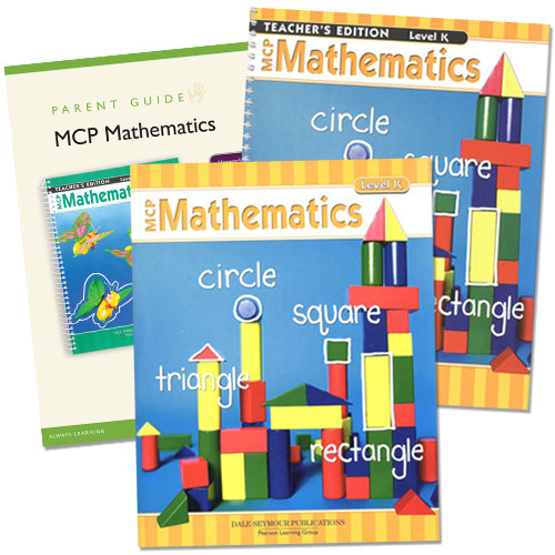 MCP Mathematics Level K Homeschool Kit