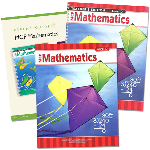 MCP Mathematics Level D Homeschool Kit Grade 4