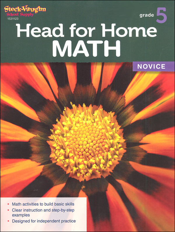 Head for Home Math Novice Grade 5