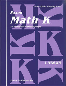 Saxon Math K Meeting Book