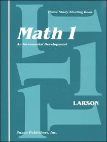 Saxon Math 1 Meeting Book