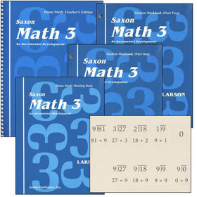 Saxon Math 3 Home Study Kit